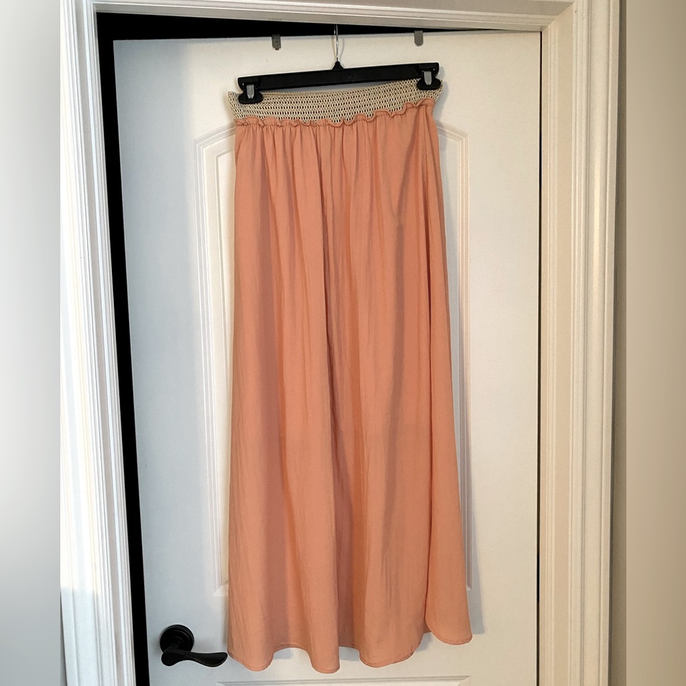 Collective Concept size xs peace boho maxi skirt